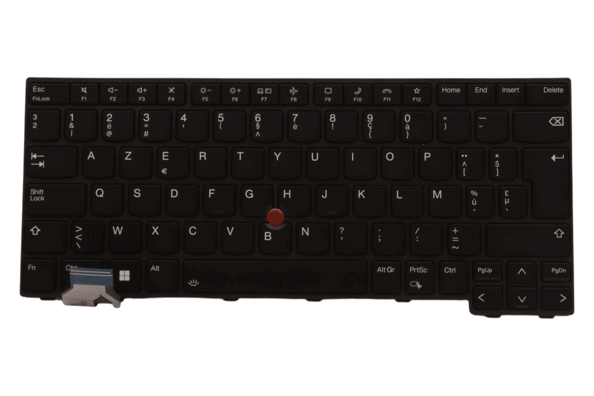 Clavier d'ordinateur portable Lenovo Azerty BE