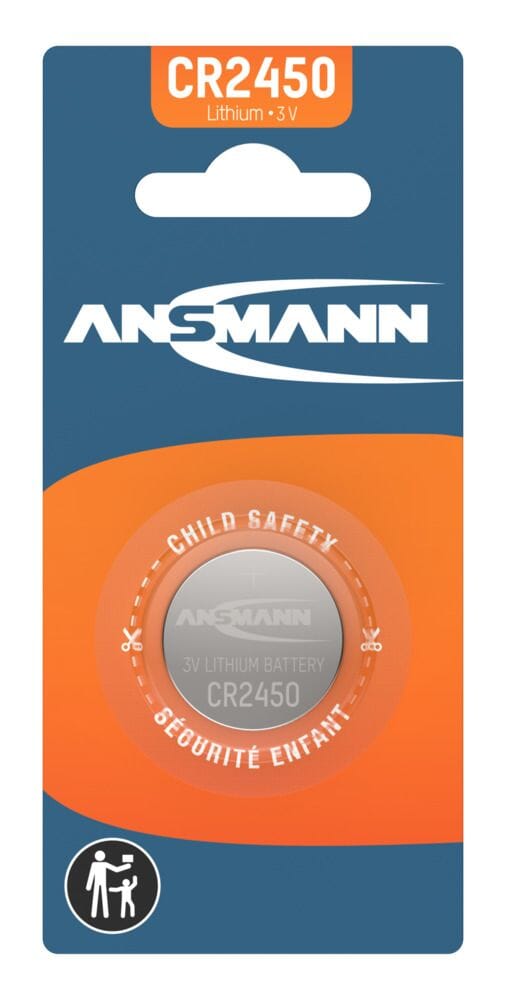 Ansmann Lithium knoopcel CR2450
