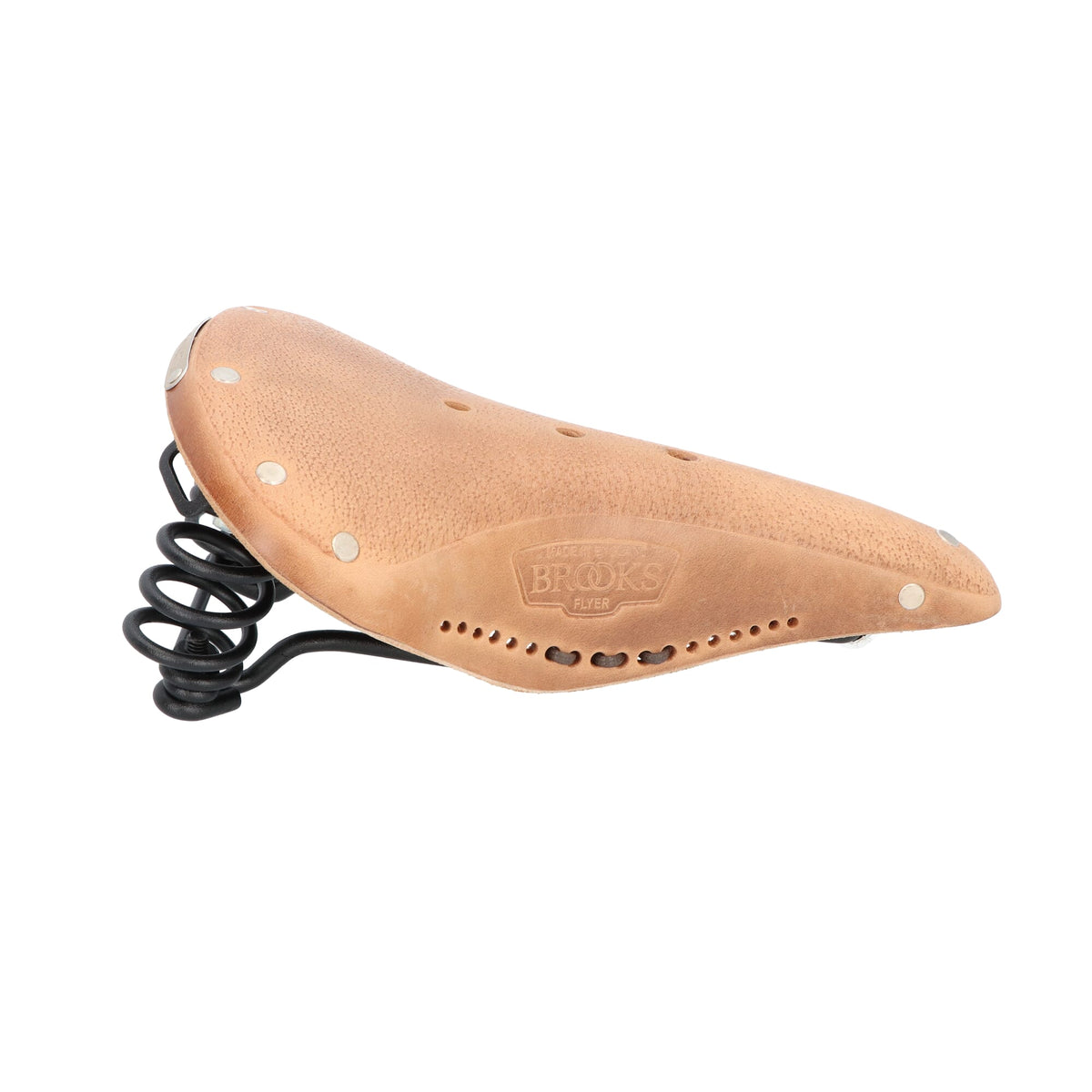 Brooks Flyer Softened Dark Tan Zadel