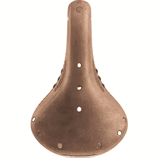 Brooks Flyer Softened Dark Tan Zadel