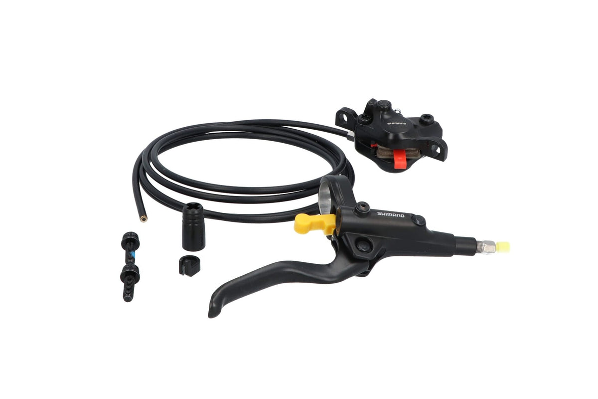 Shimano MT201 hydraulische schijfremset voor + achter 850/2000 mm zwart