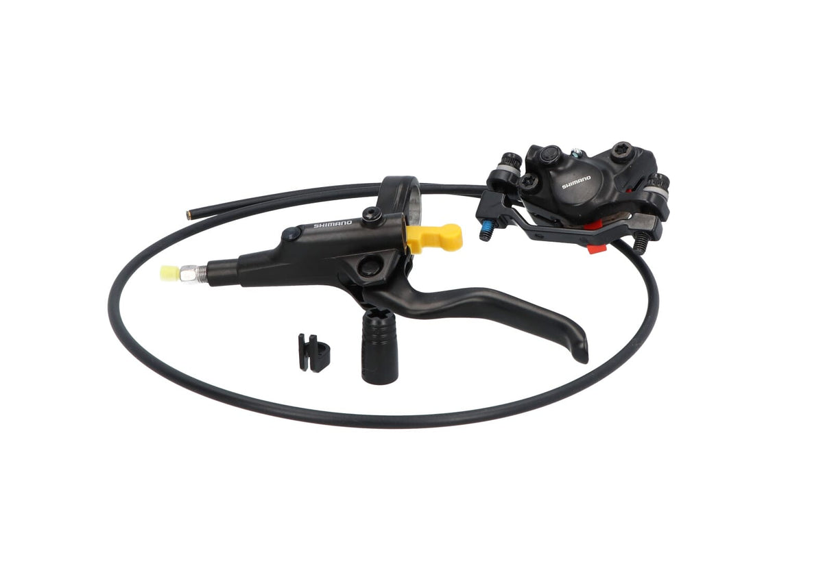 Shimano MT201 hydraulische schijfremset voor + achter 850/2000 mm zwart