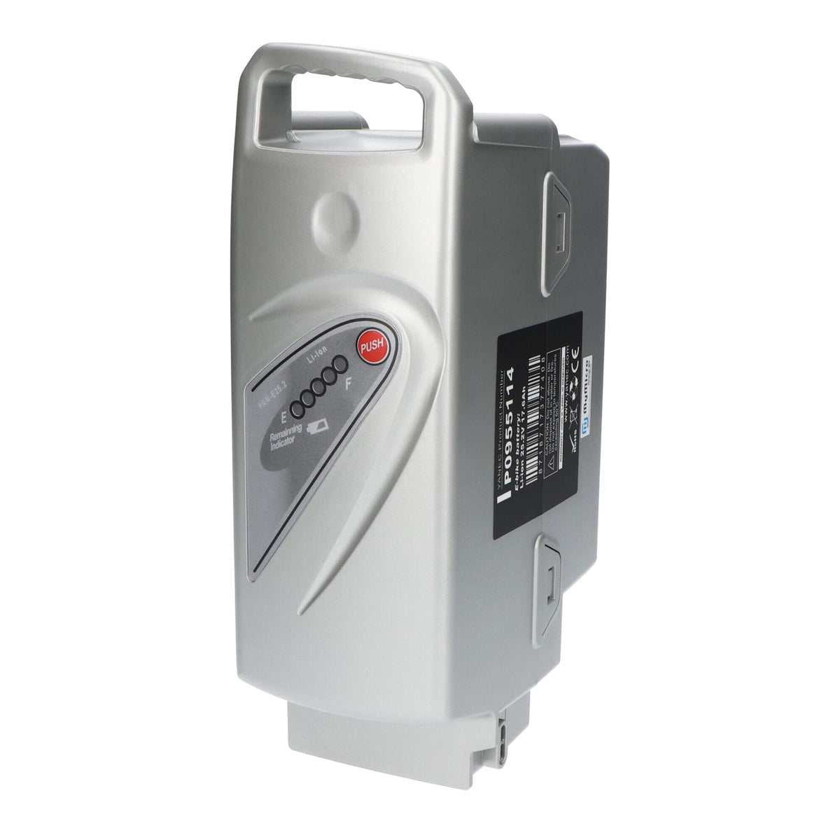 Batterie de vélo compatible Panasonic 26V 18Ah Argent