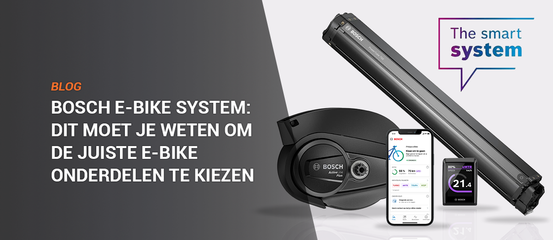Bosch e-Bike System: Dit moet je weten om de juiste e-bike onderdelen te kiezen