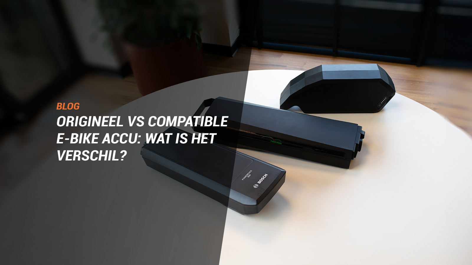 Originele vs. compatible e-bike accu: wat is het verschil?