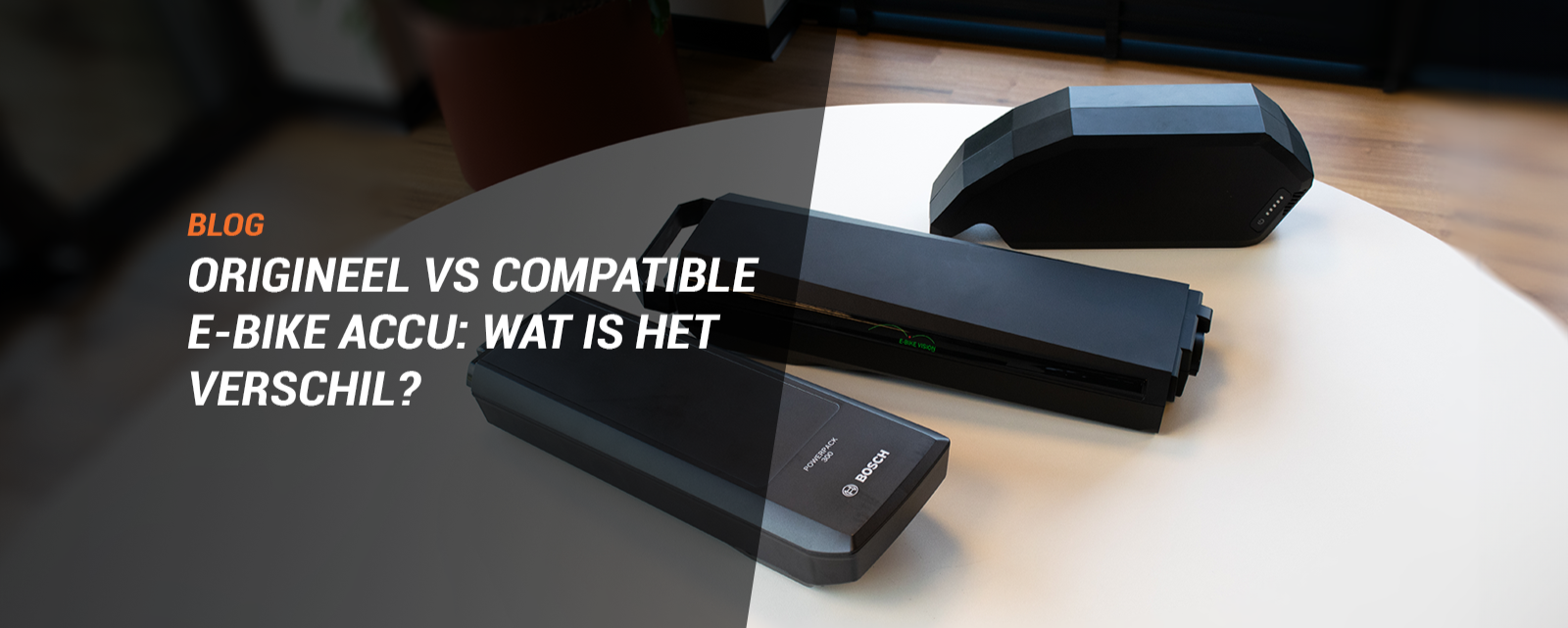 Originele vs. compatible e-bike accu: wat is het verschil?