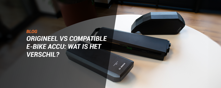 Originele vs. compatible e-bike accu: wat is het verschil?