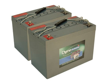 Gel battery 100Ah replacement set (excl. cables)