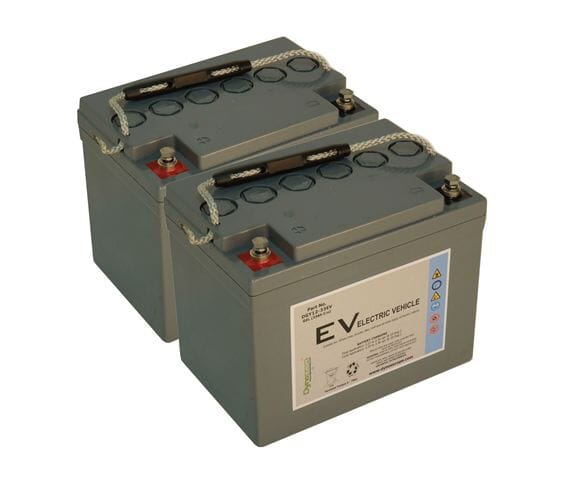Gel battery 33Ah replacement set (without cables)