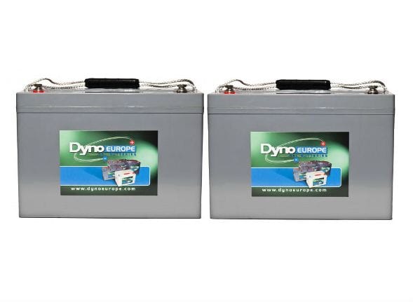 Gel battery 80Ah replacement set (without cables)