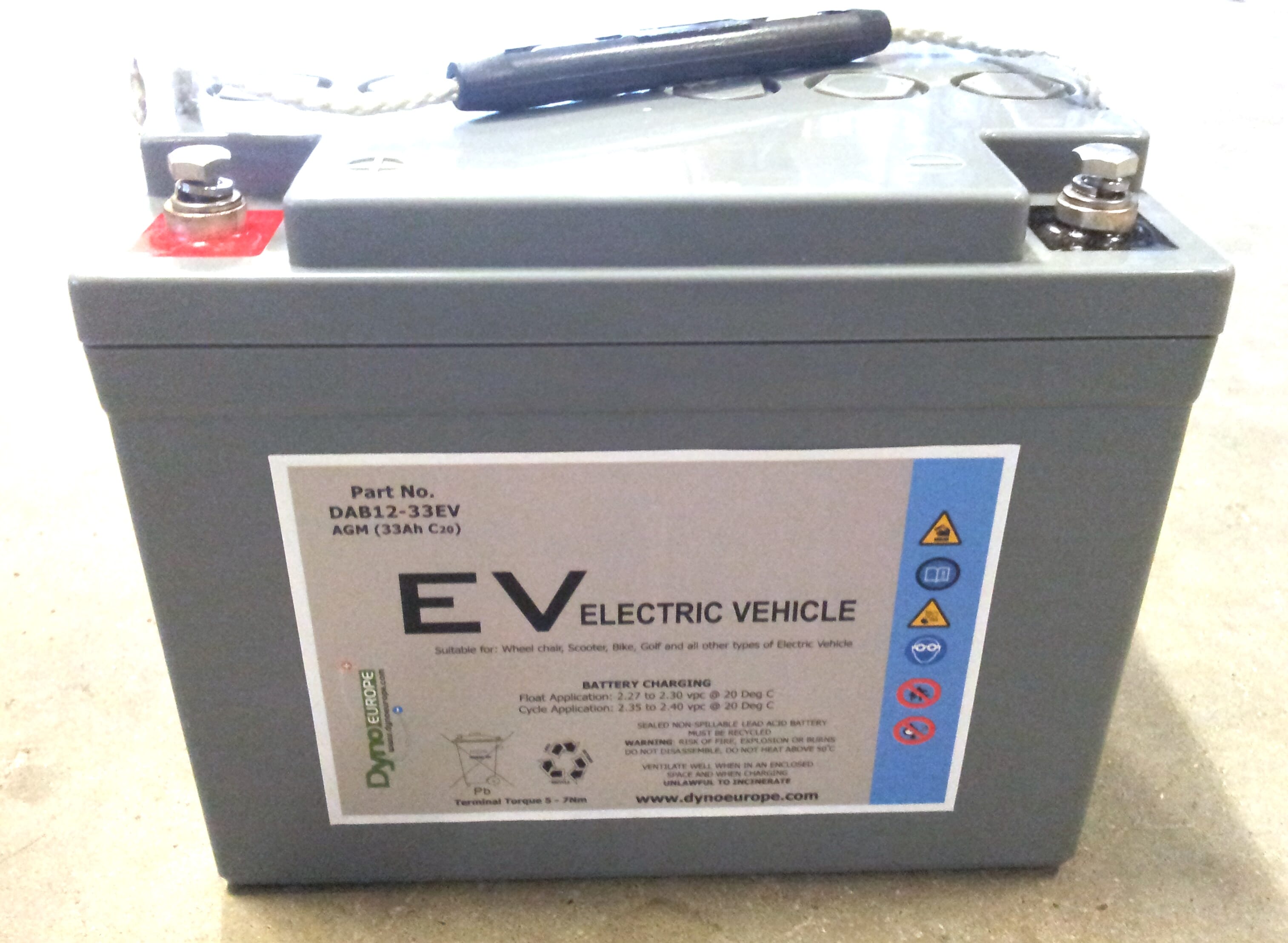 Dyno Battery Replacement Kit