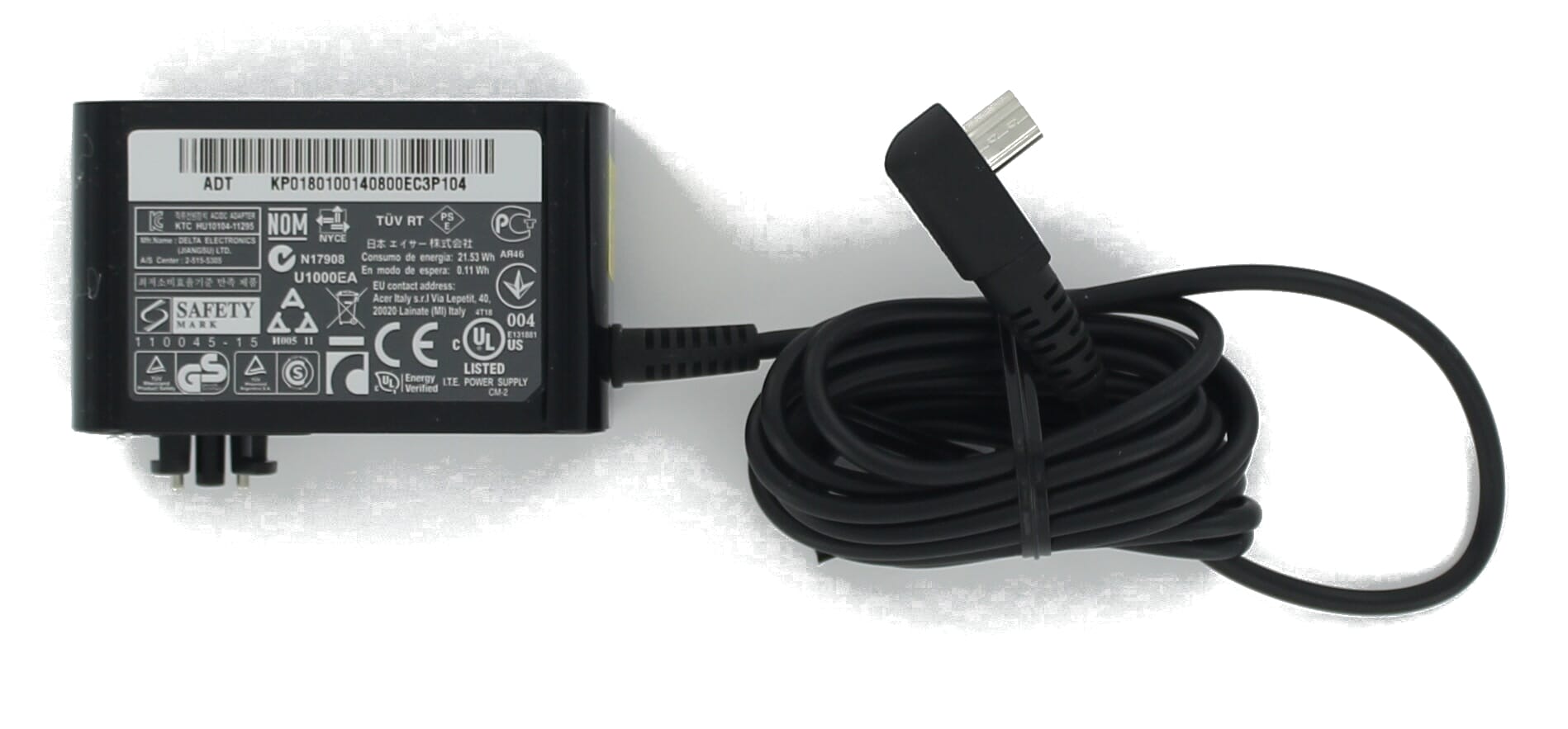 Acer Tablet AC Adapter