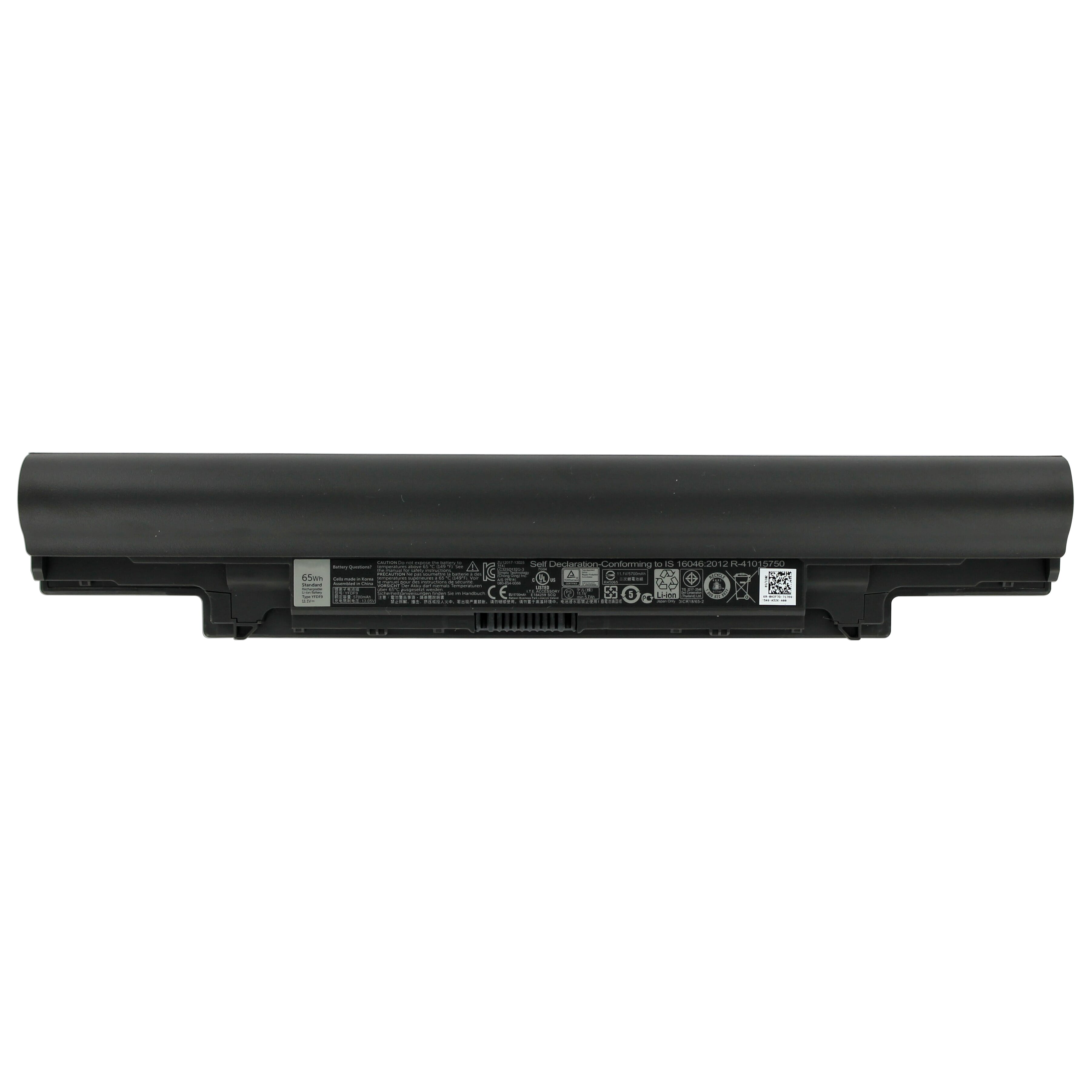 Dell Batterie Ordinateur Portable 5800mAh