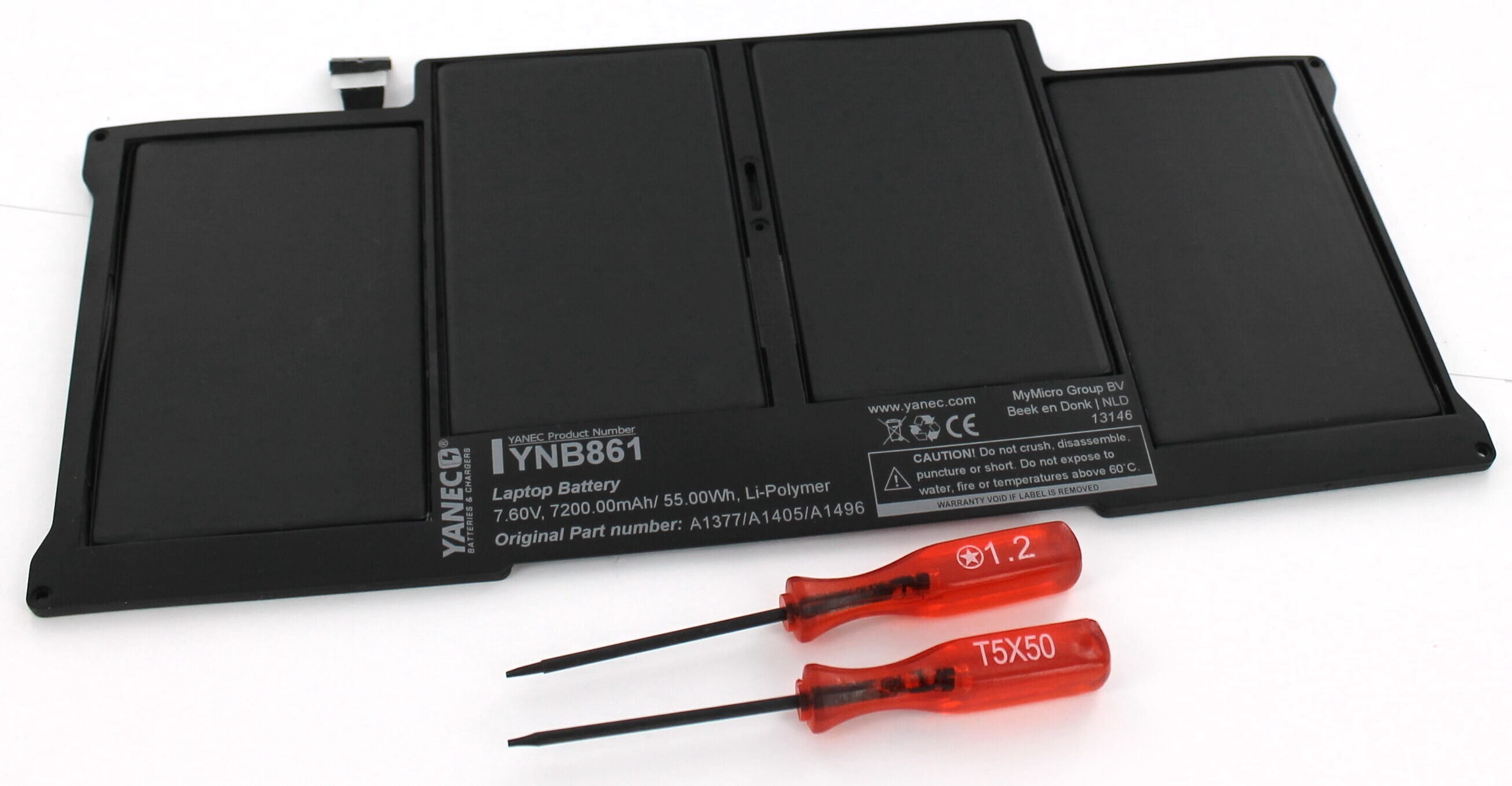 Yanec Laptop Battery 7200mAh