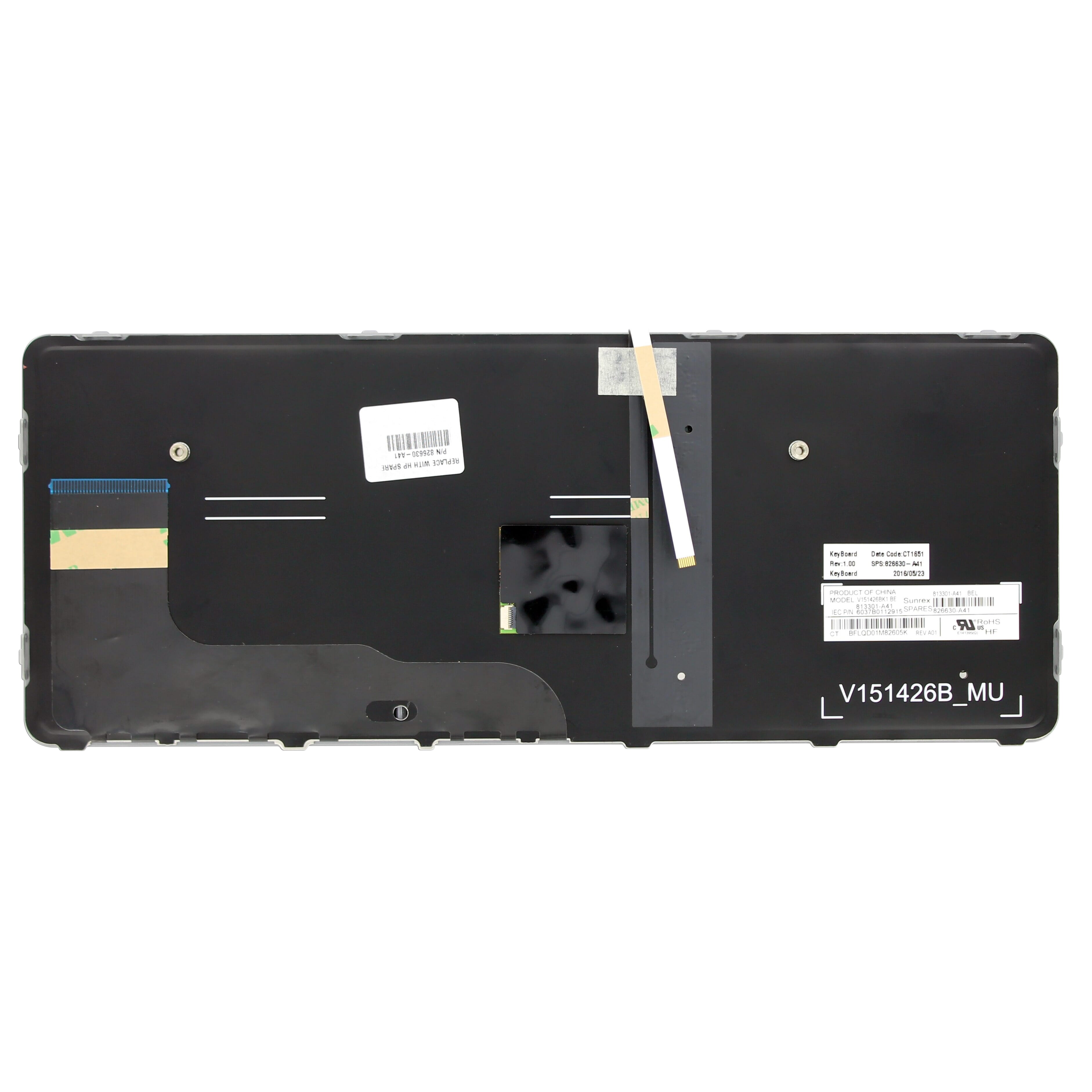 HP Laptop Keyboard Azerty BE