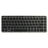 Clavier QWERTZ DE pour ordinateur portable HP + Trackpoint, rétroéclairage