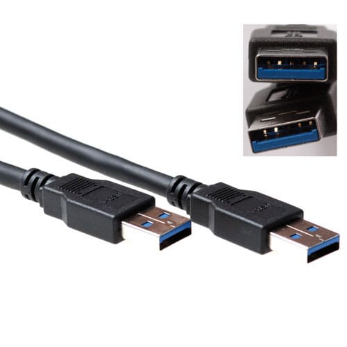 ACT Câble de connexion USB 3.1 gen 1 (USB 3.0) A mâle 5.0m