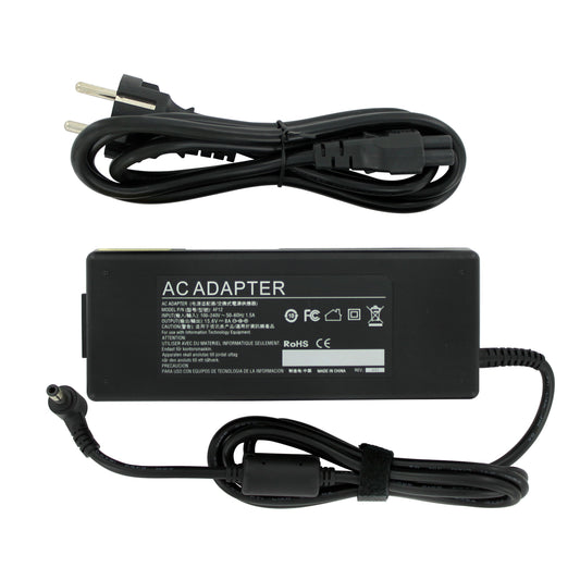 Chargeur pour Ordinateur Portable 125W, 15.6V, 5.5 x 2.5mm rond