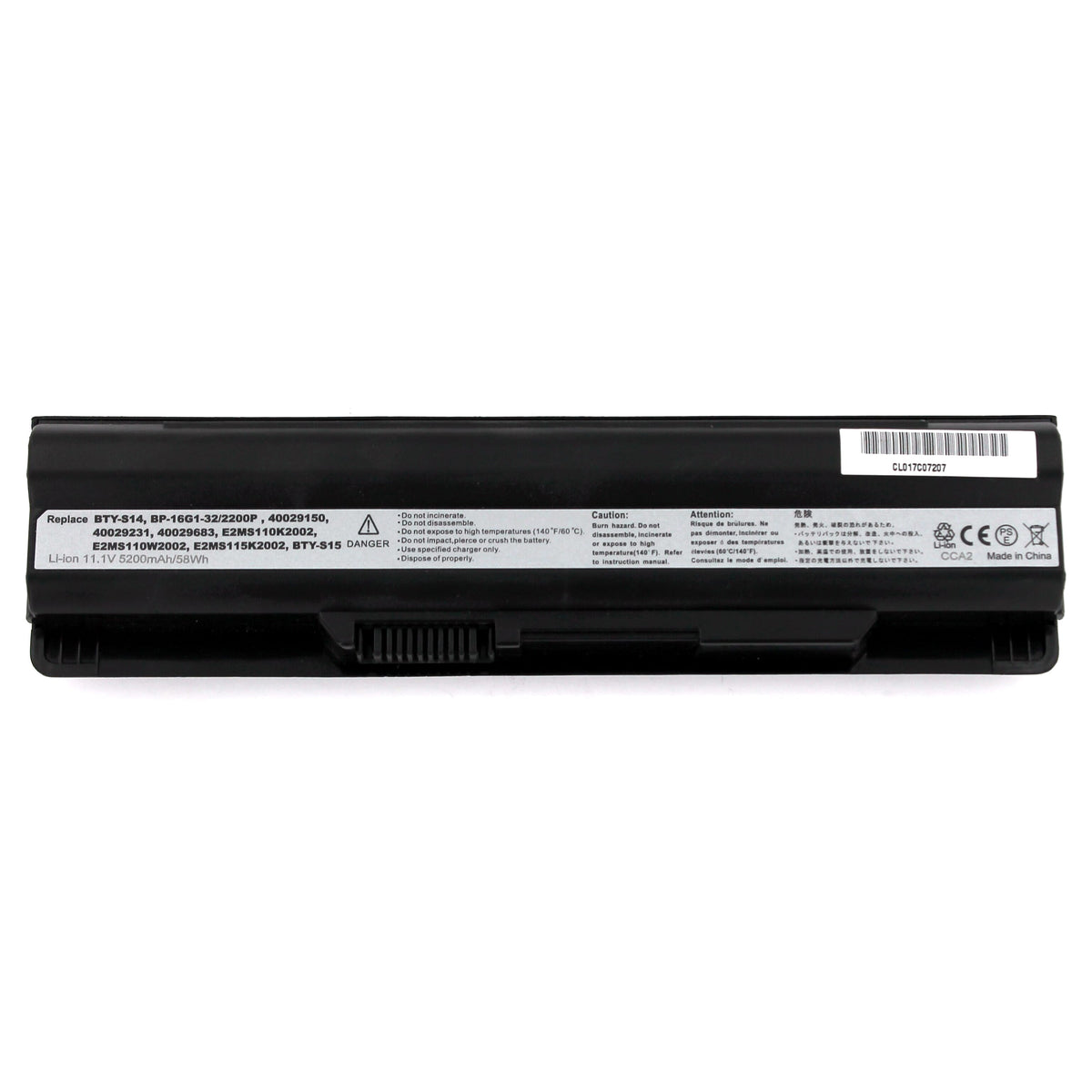 Yanec Laptop Akku 5200mAh