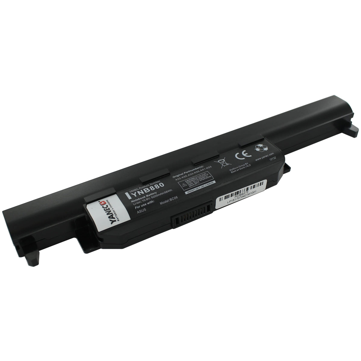Batterie d’ordinateur portable Yanec 5200mAh