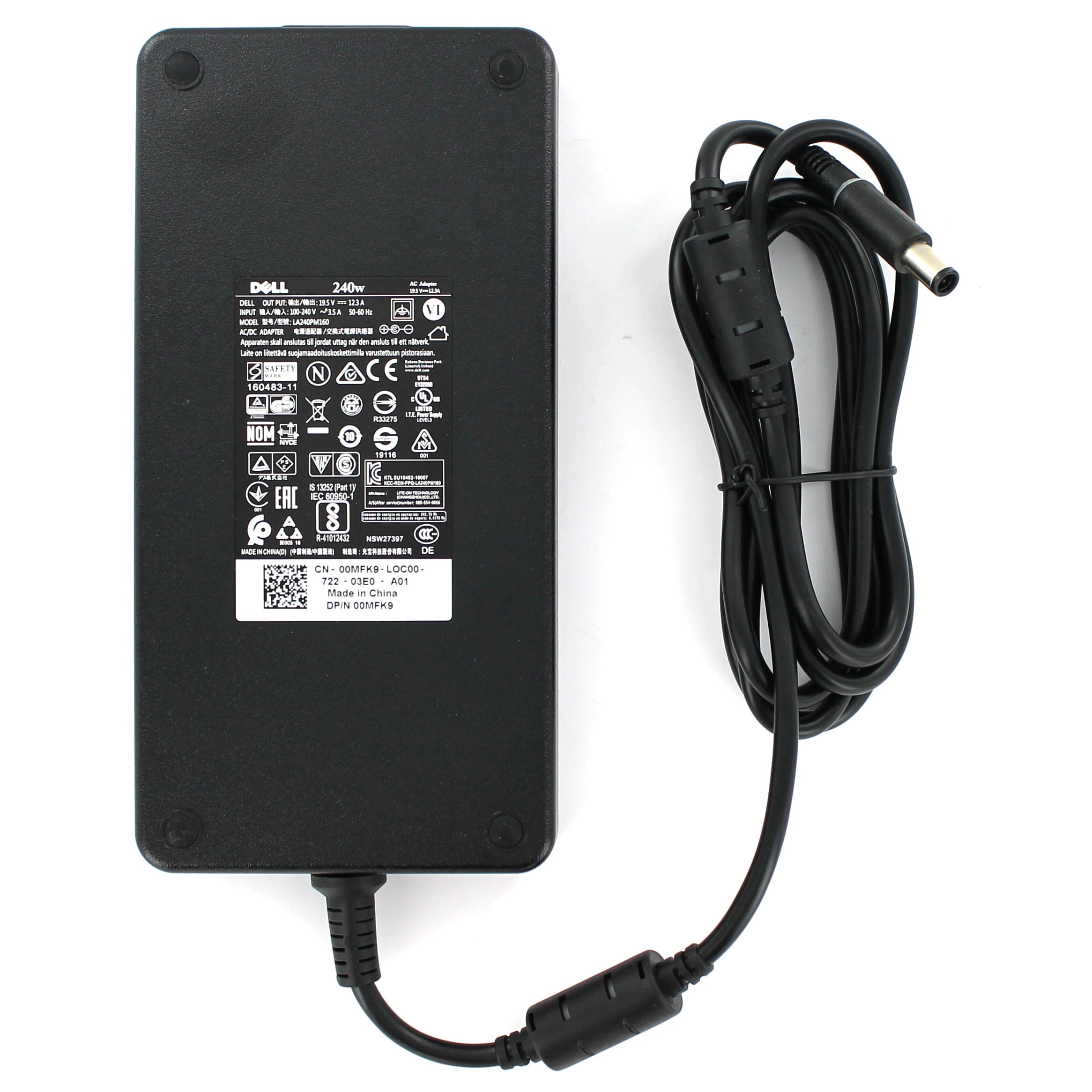 Dell Ordinateur portable Chargeur 240W