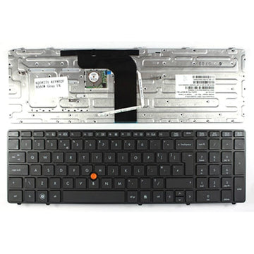 Clavier HP pour ordinateur portable Azerty BE + Trackpoint, rétroéclairage