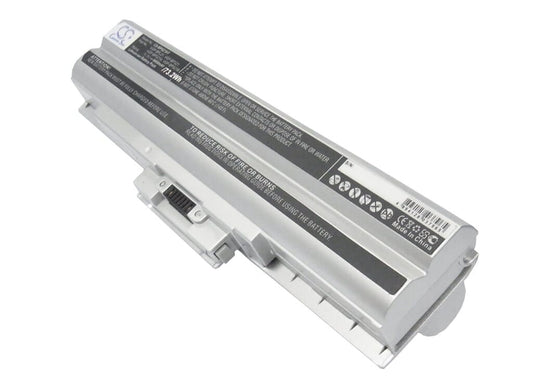 Batterie Ordinateur Portable 6600mAh Argent