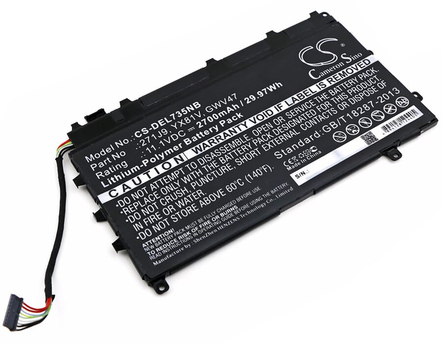 Laptop Battery 2700mAh