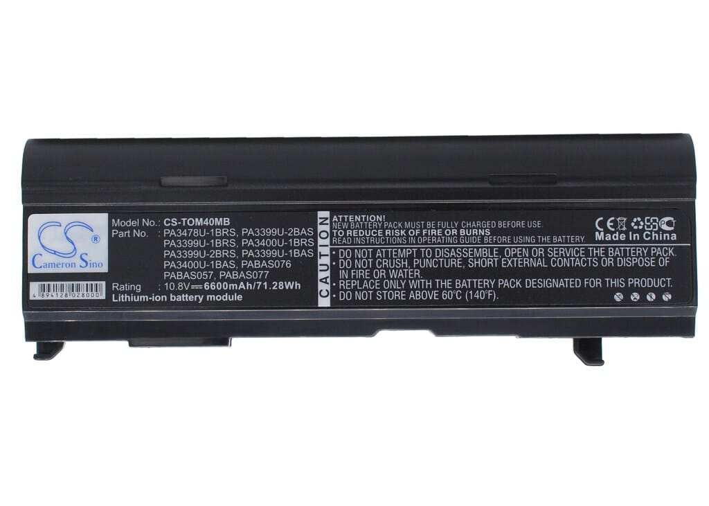 Laptop Battery 6600mAh