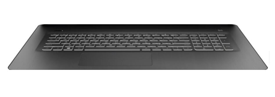 Clavier HP pour ordinateur portable Azerty BE + capot supérieur