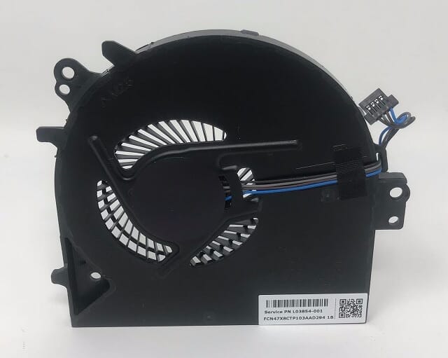 HP Processeur de ventilateur d’ordinateur portable