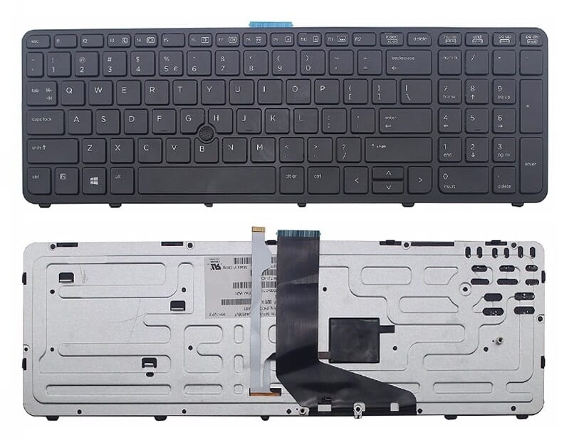 HP Laptop Keyboard Qwerty US + Backlight