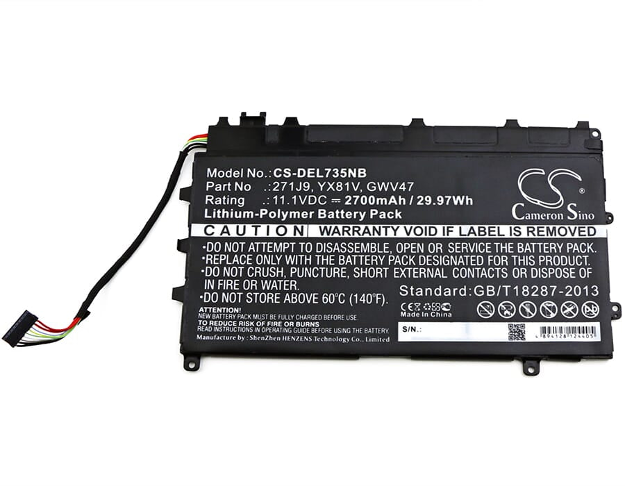 Laptop Battery 2700mAh