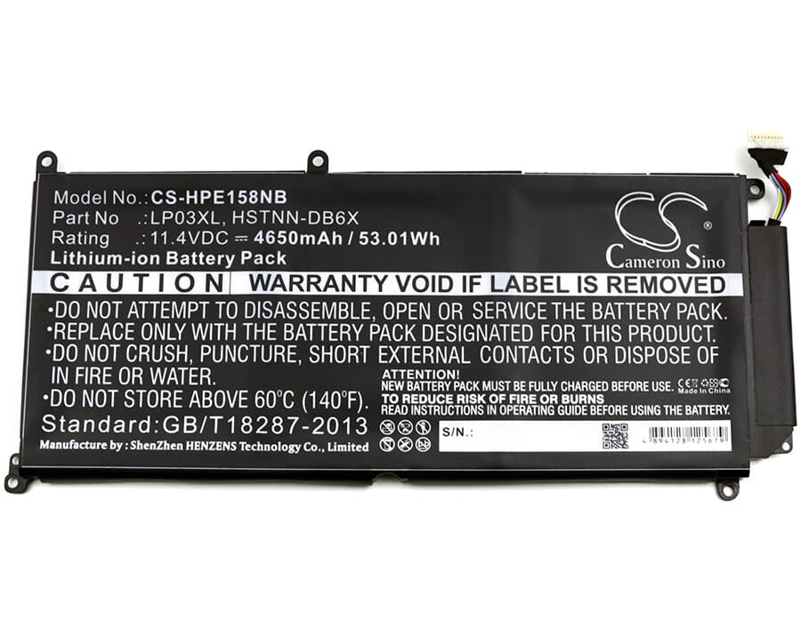 Batterie Ordinateur Portable 4650mAh