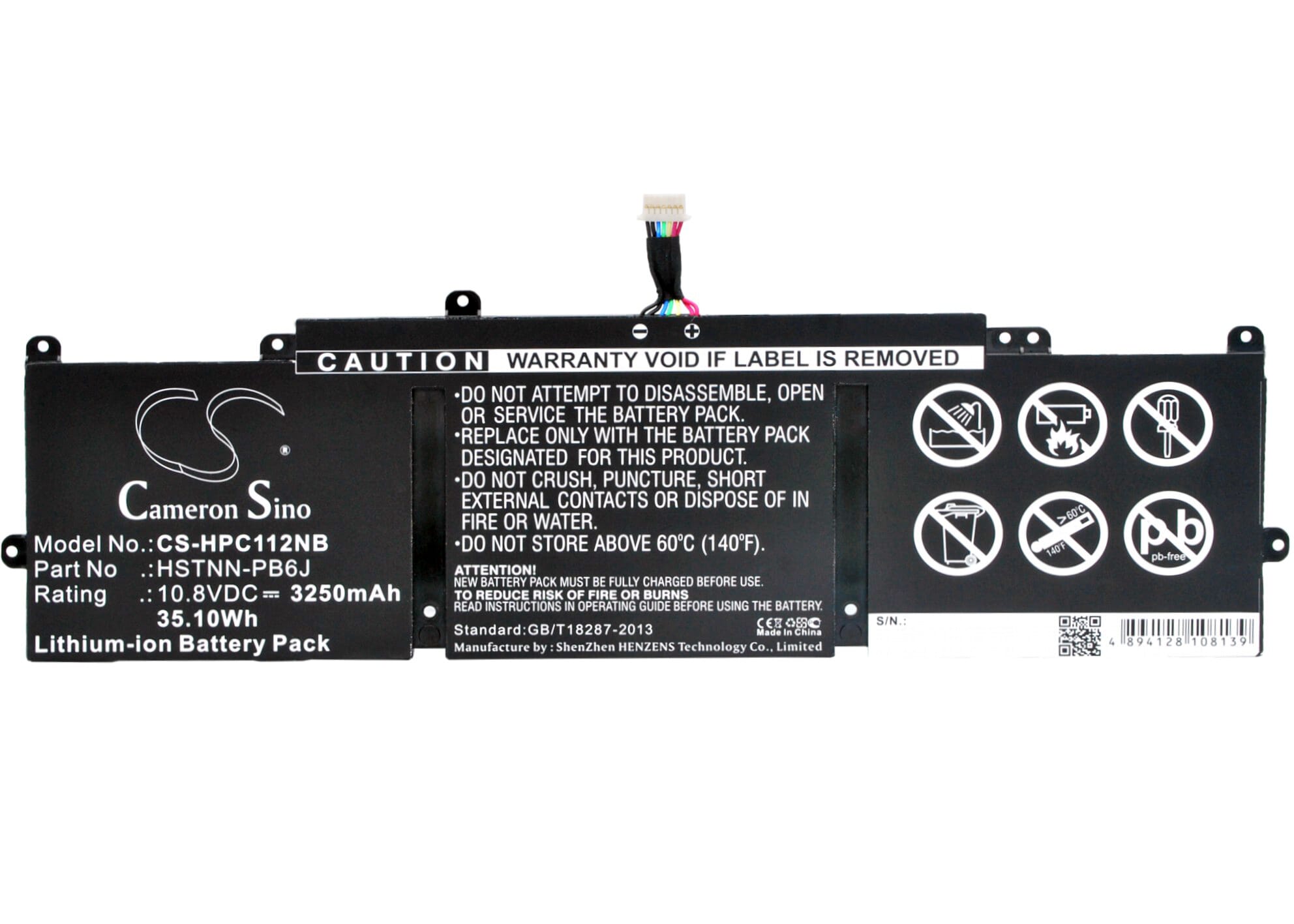 Batterie Ordinateur Portable 3250mAh