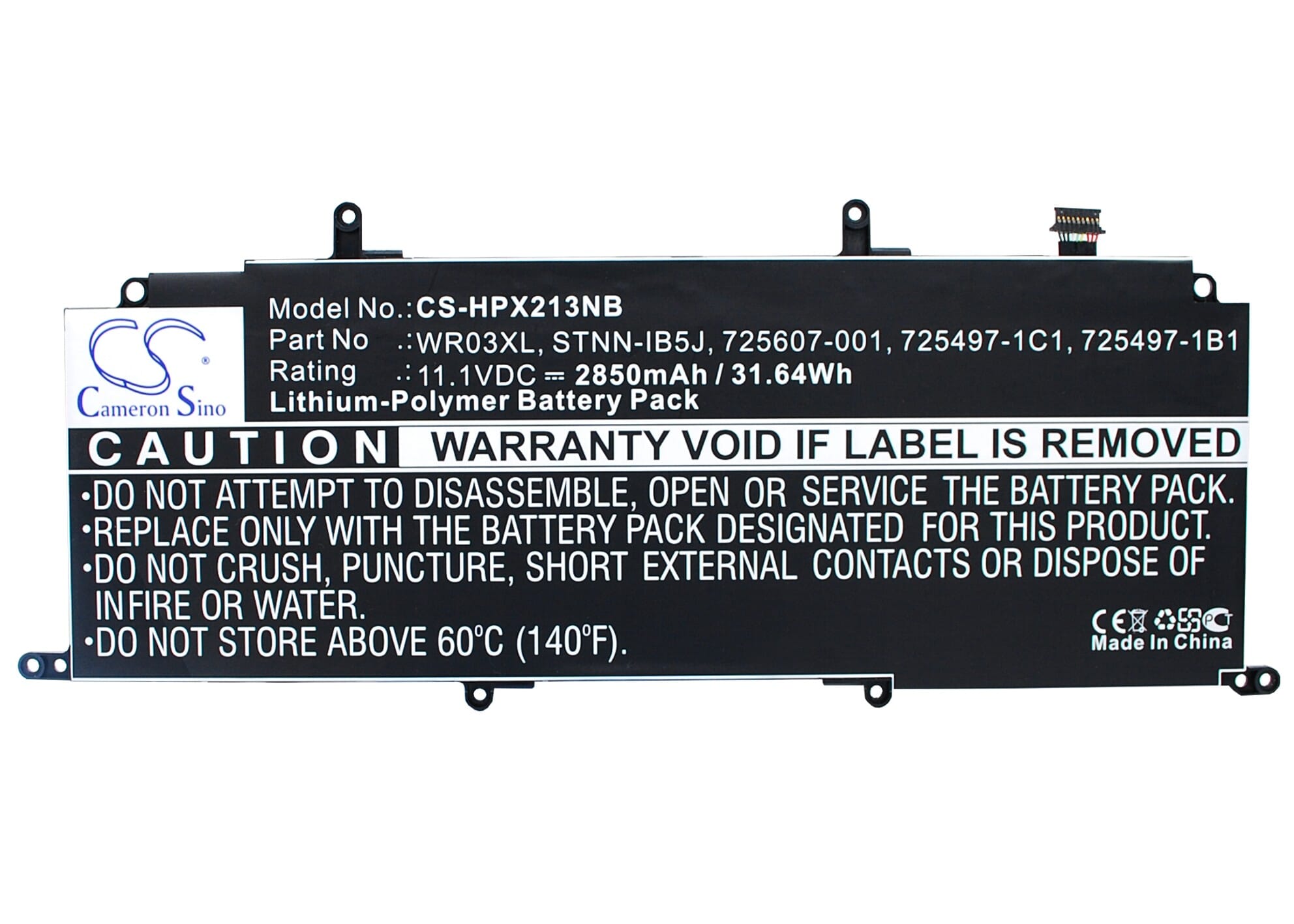 Laptop Battery 2850mAh