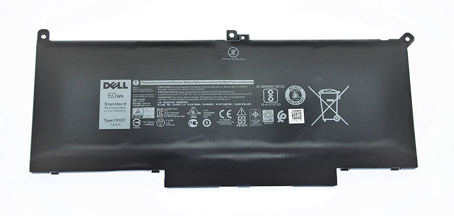 Dell Batterie Ordinateur Portable 60Wh