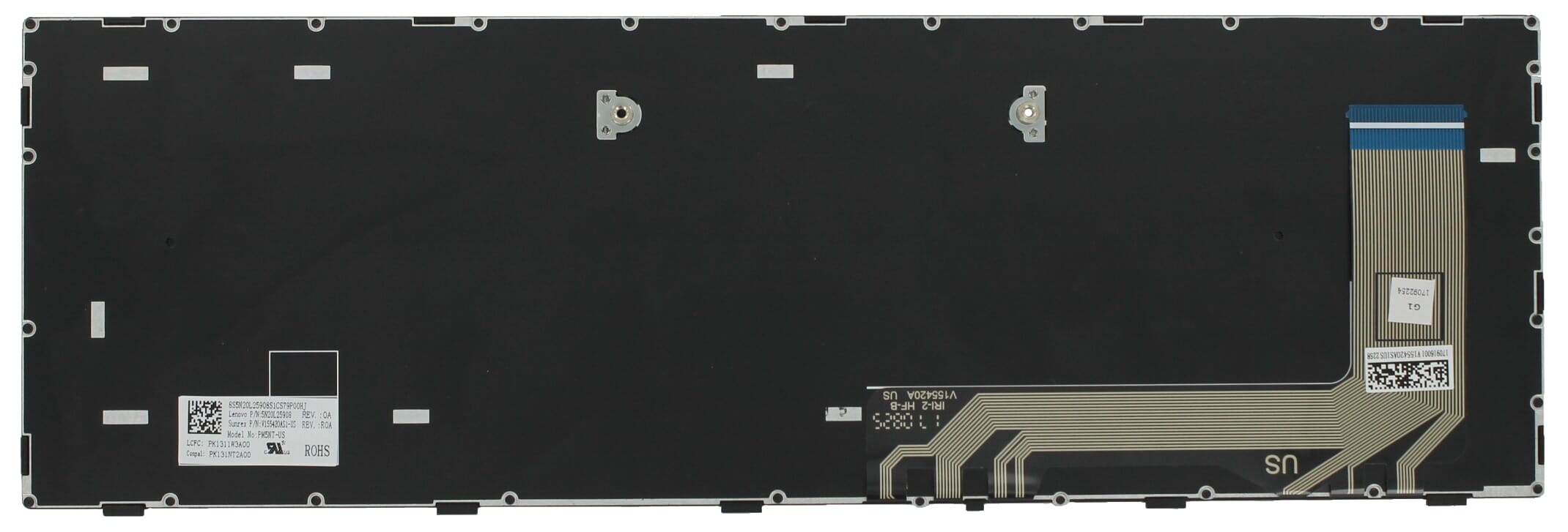 Clavier QWERTY américain pour ordinateur portable Lenovo