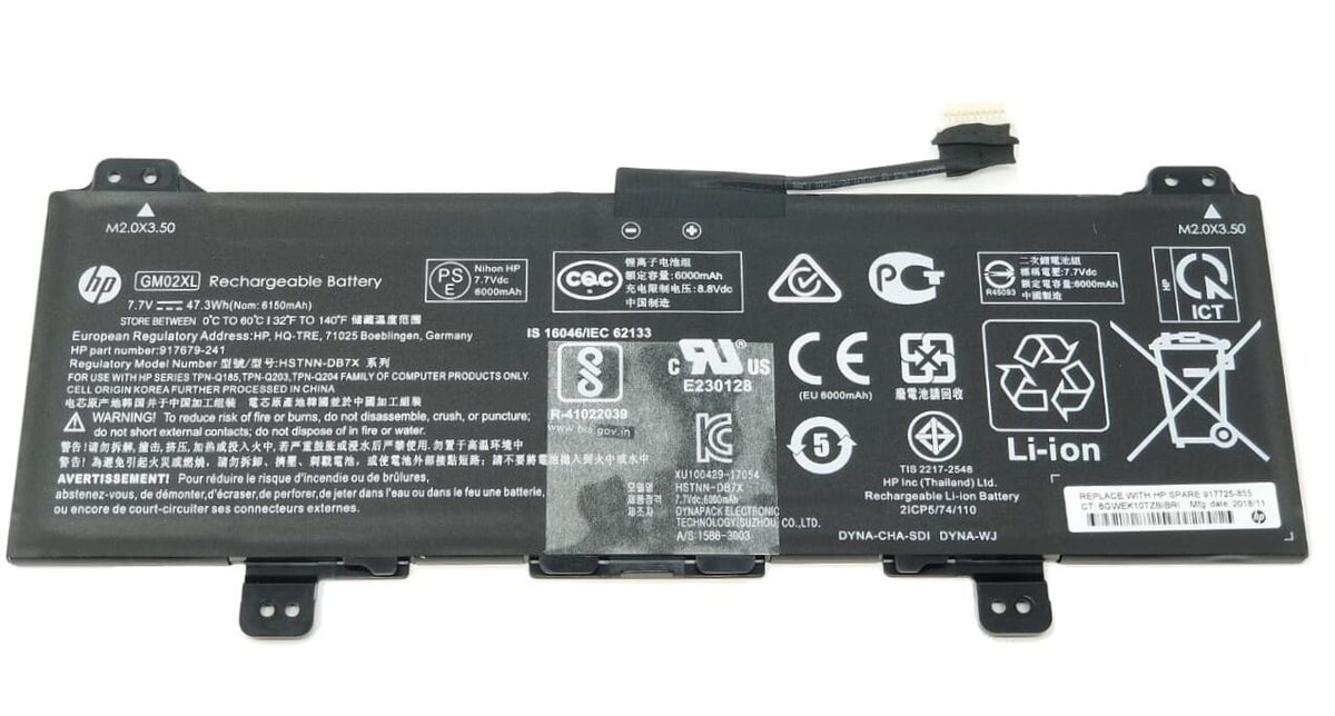 Batterie HP pour ordinateur portable 6150mAh