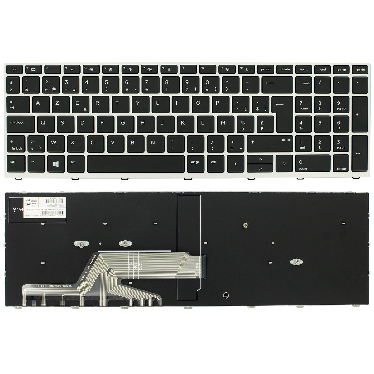 HP Laptop Tastatur Azerty BE