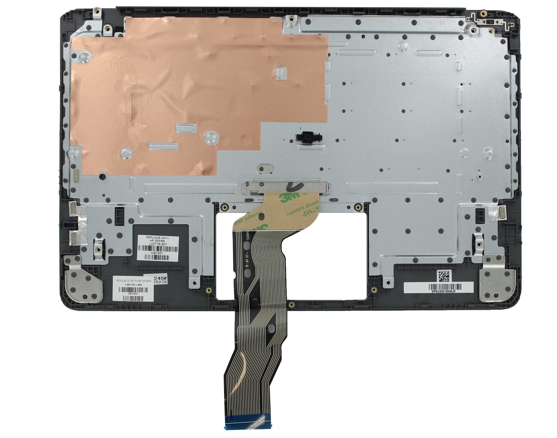 HP Laptop Toetsenbord Qwerty US + Top Cover