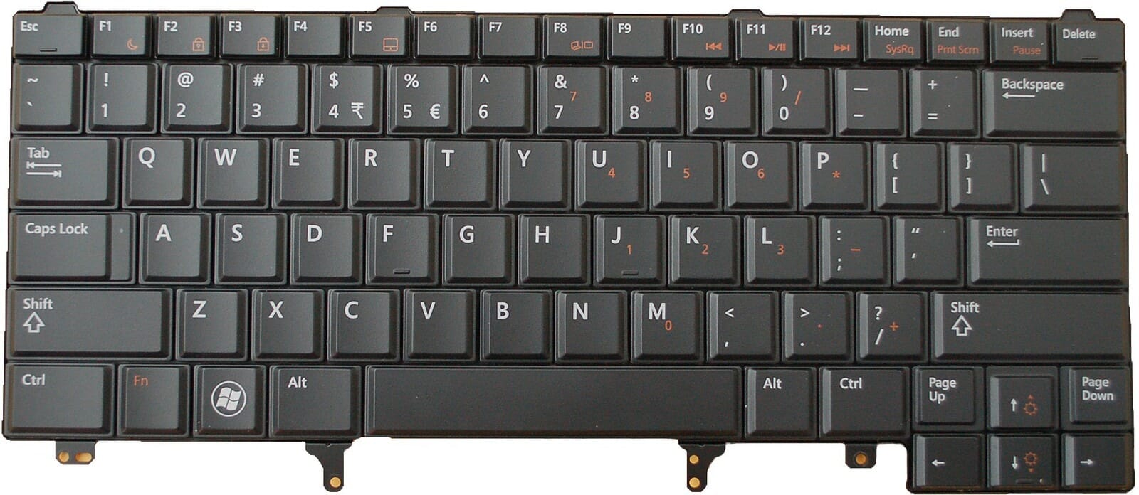 Dell Laptop Keyboard Qwerty US