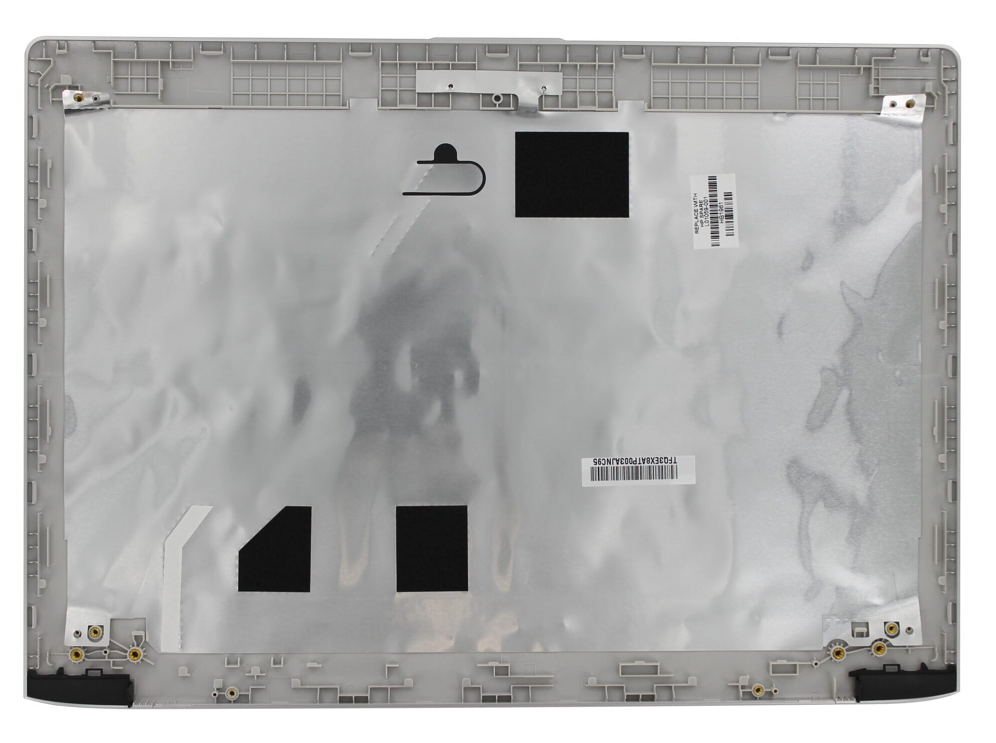 Coque arrière de l’écran LCD d’un ordinateur portable HP