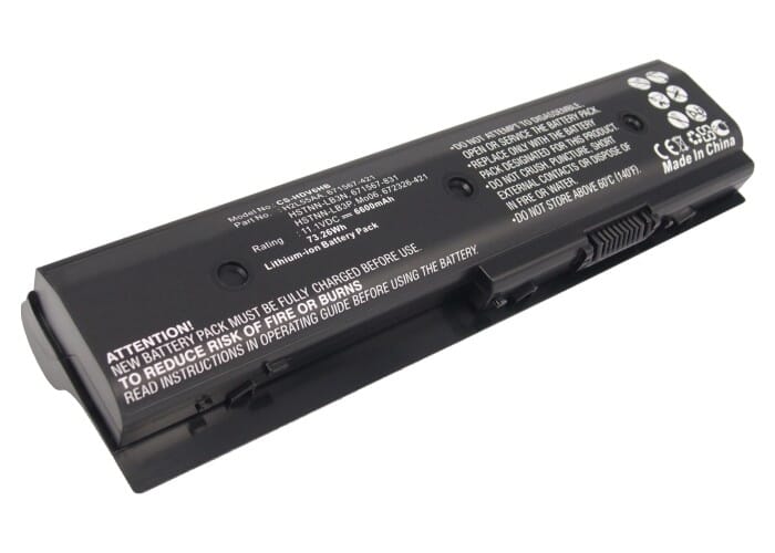 Batterie Ordinateur Portable 6600mAh
