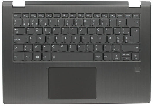 Clavier Lenovo pour ordinateur portable Azerty BE + capot supérieur, rétroéclairage