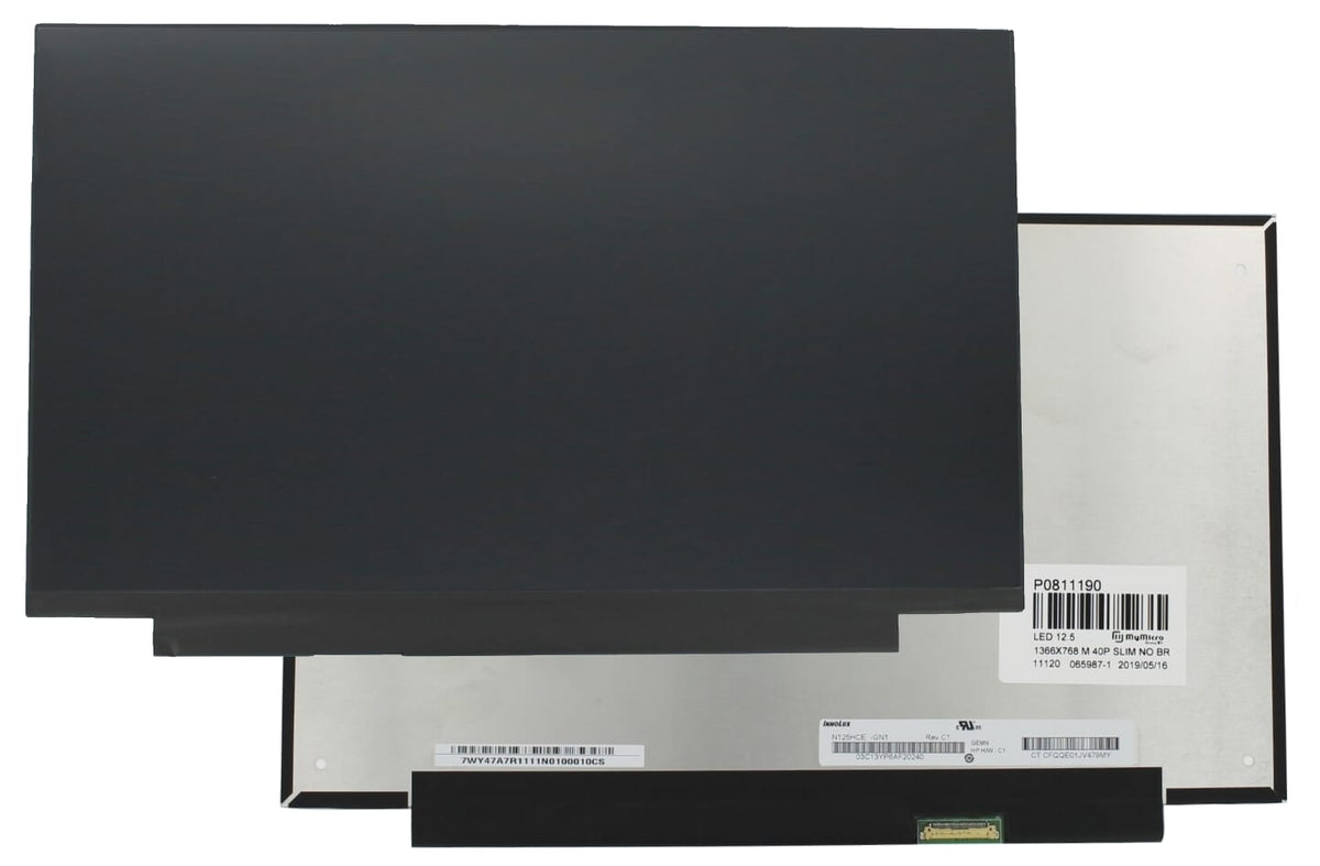 Écran LCD 12,5 pouces 1920x1080 mat 30 broches eDP, IPS