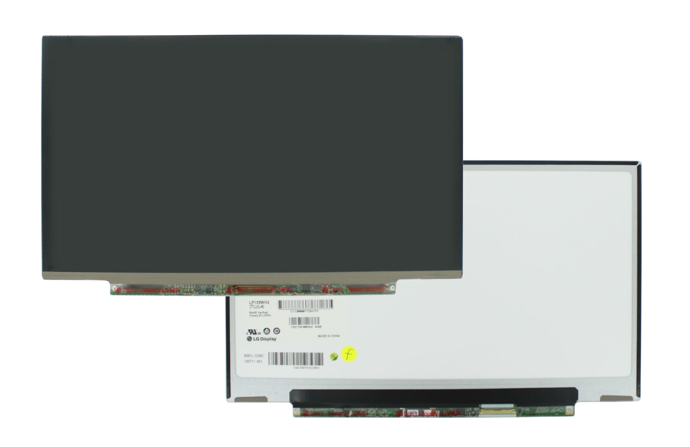 Écran LCD 13,3 pouces 1366x768 brillant 40 broches