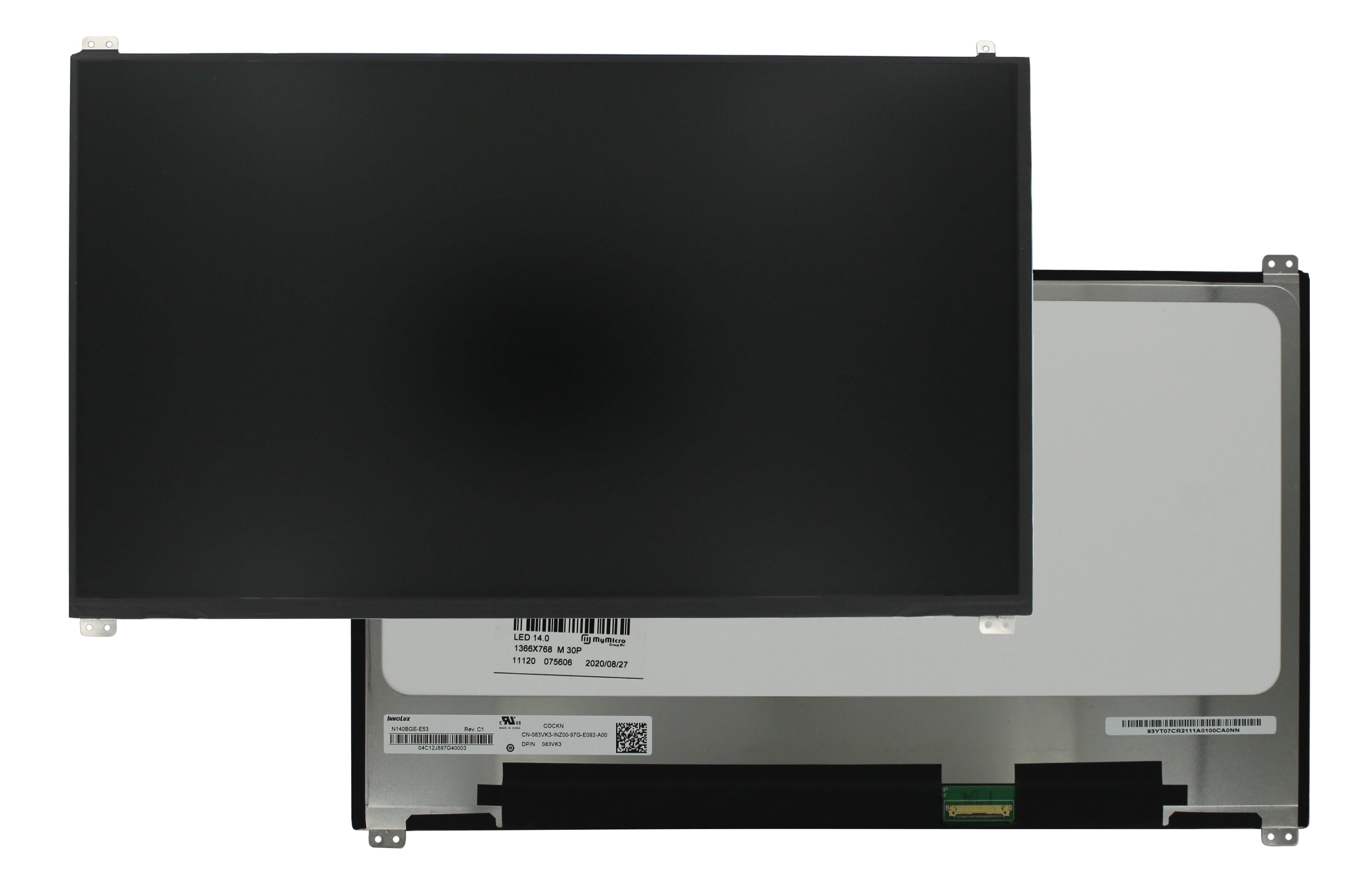 14.0 pouces écran LCD 1366x768 Mat 30Pin eDP