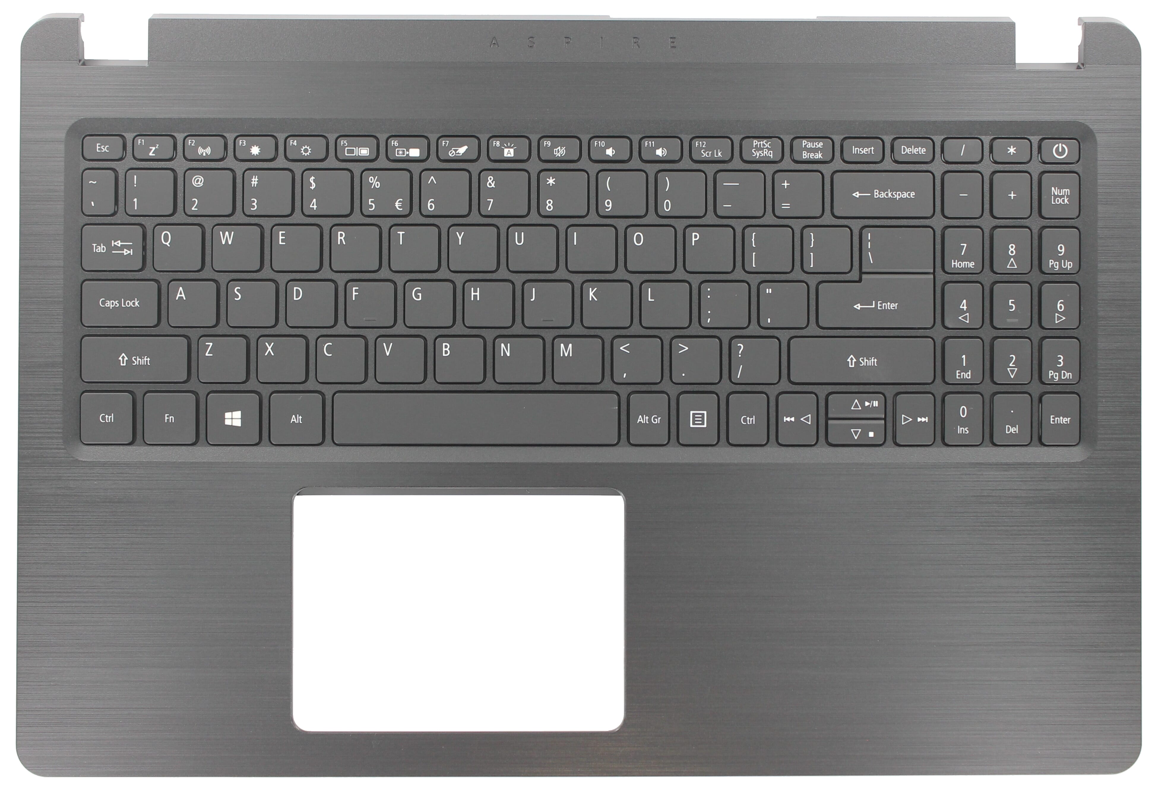 Clavier pour ordinateur portable Acer Qwerty US + capot supérieur, rétroéclairage