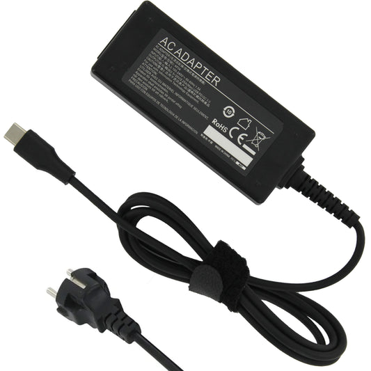 Adaptateur AC USB-C pour ordinateur portable 45W noir